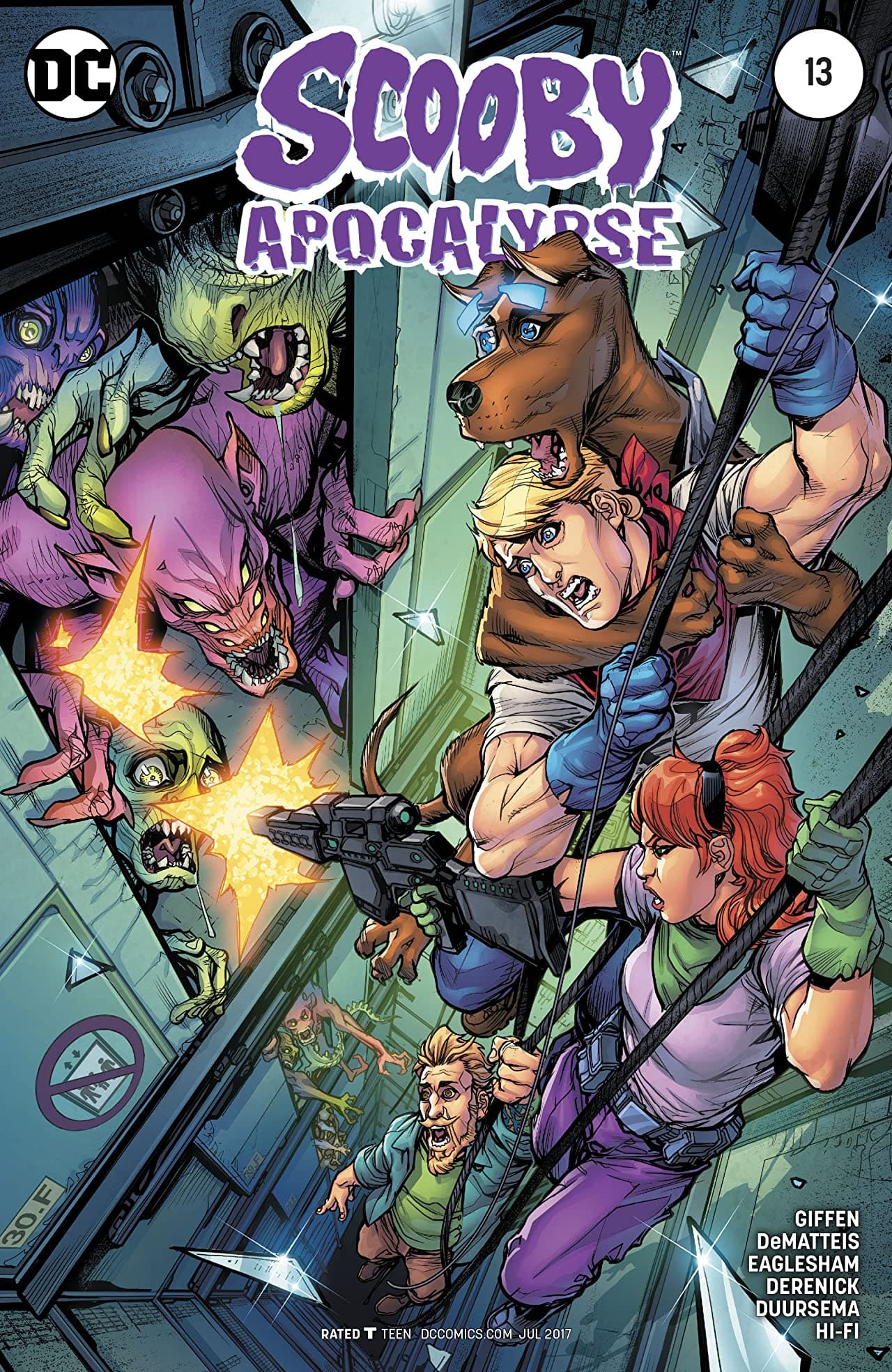 Scooby Apocalypse #13 cover