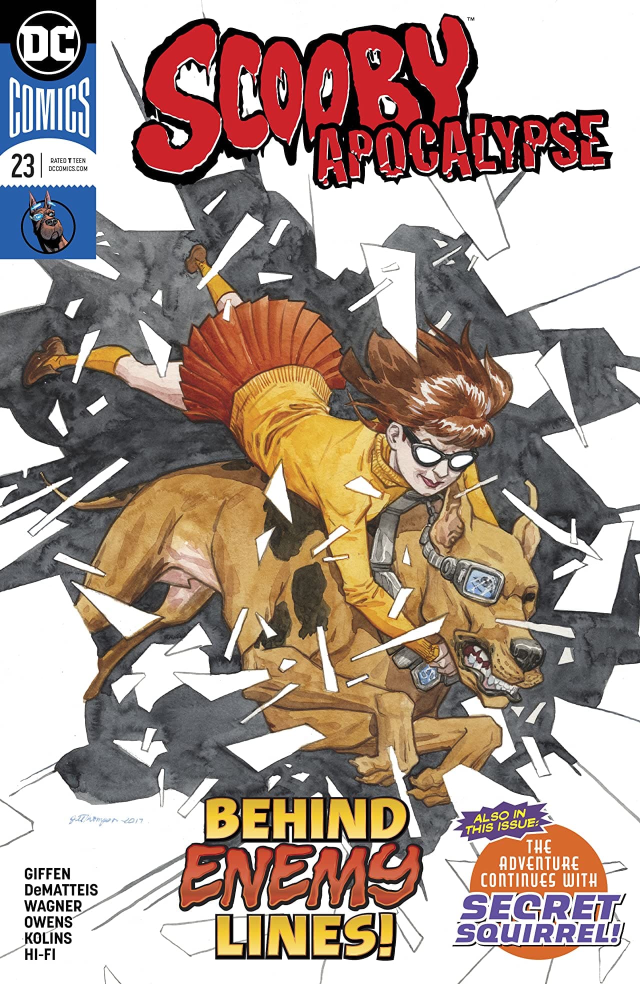 Scooby Apocalypse #23 cover