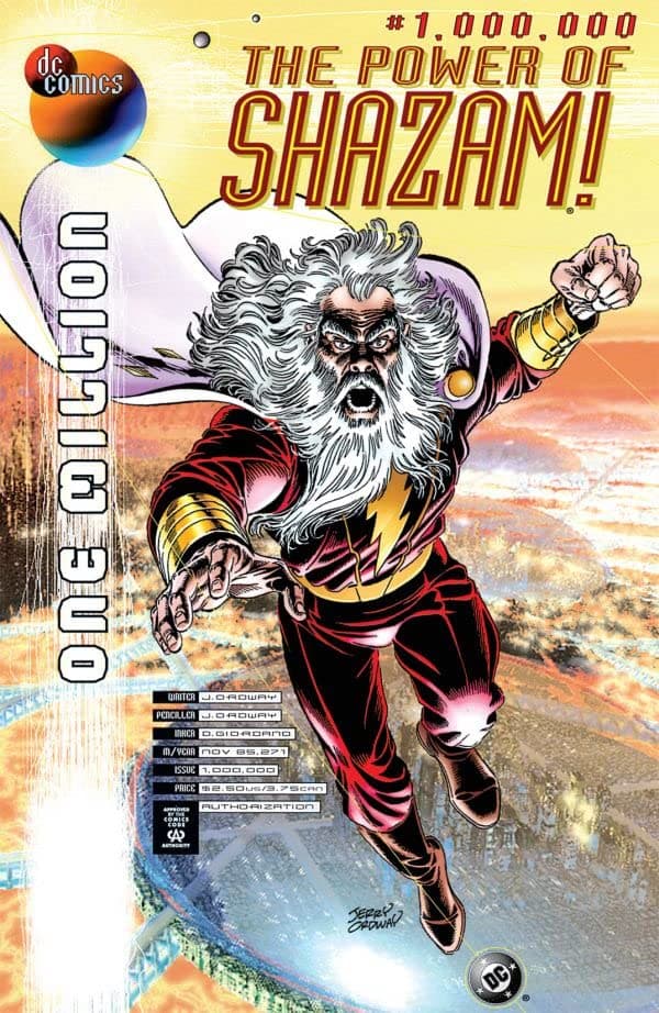 The Power of SHAZAM! #1000000 cover
