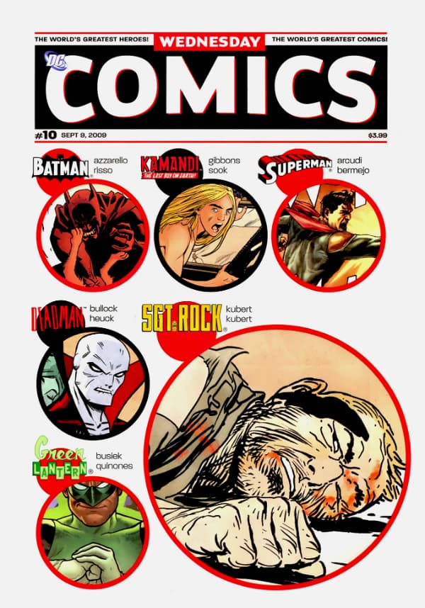 Wednesday Comics #10 cover