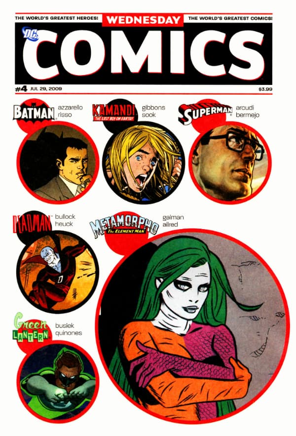Wednesday Comics #4 cover