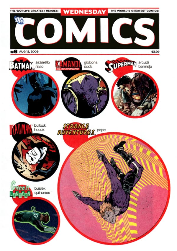 Wednesday Comics #6 cover
