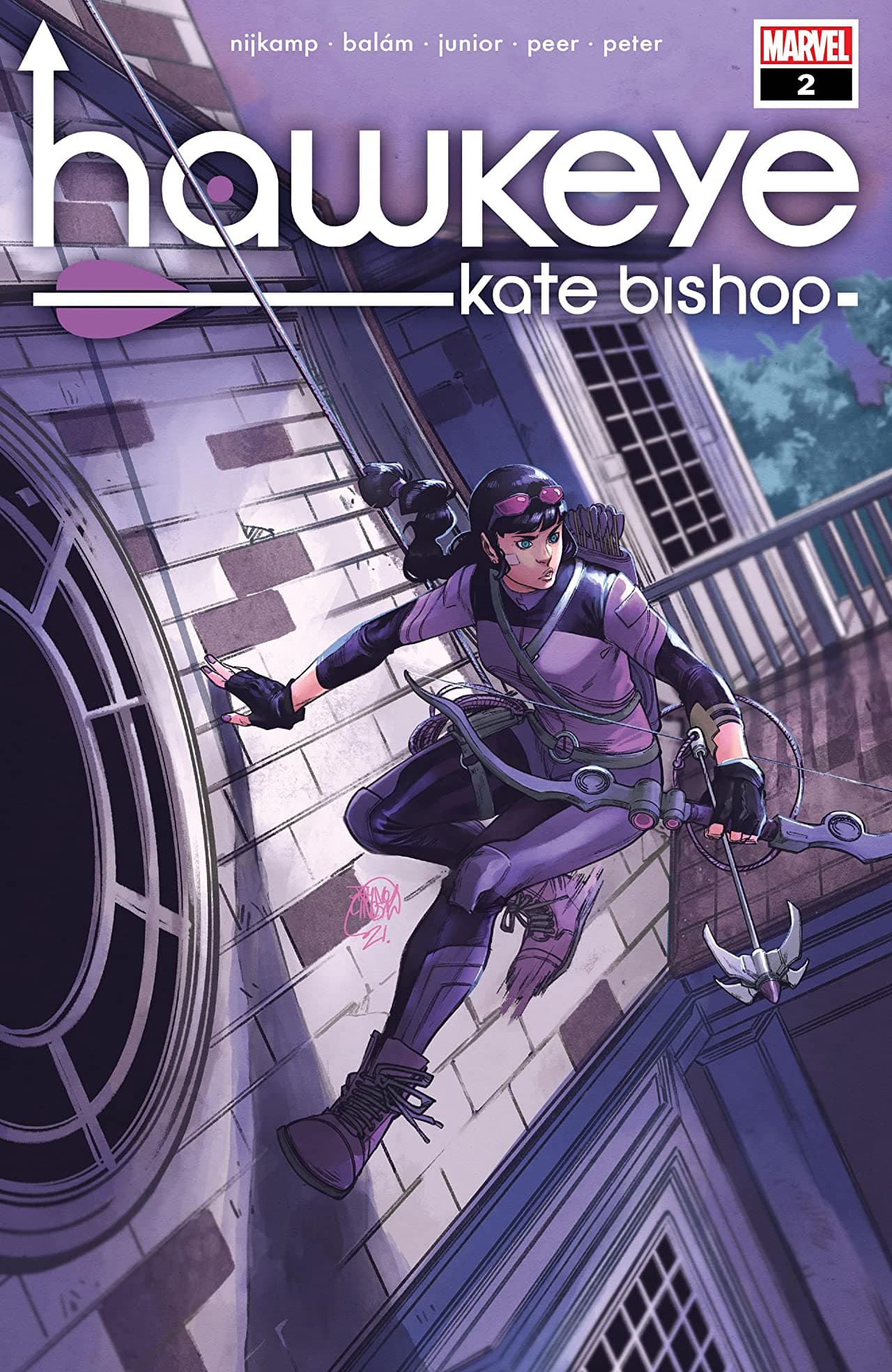 Hawkeye: Kate Bishop #2 cover