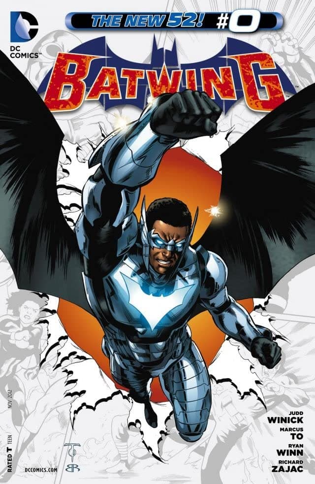 Batwing #0 cover