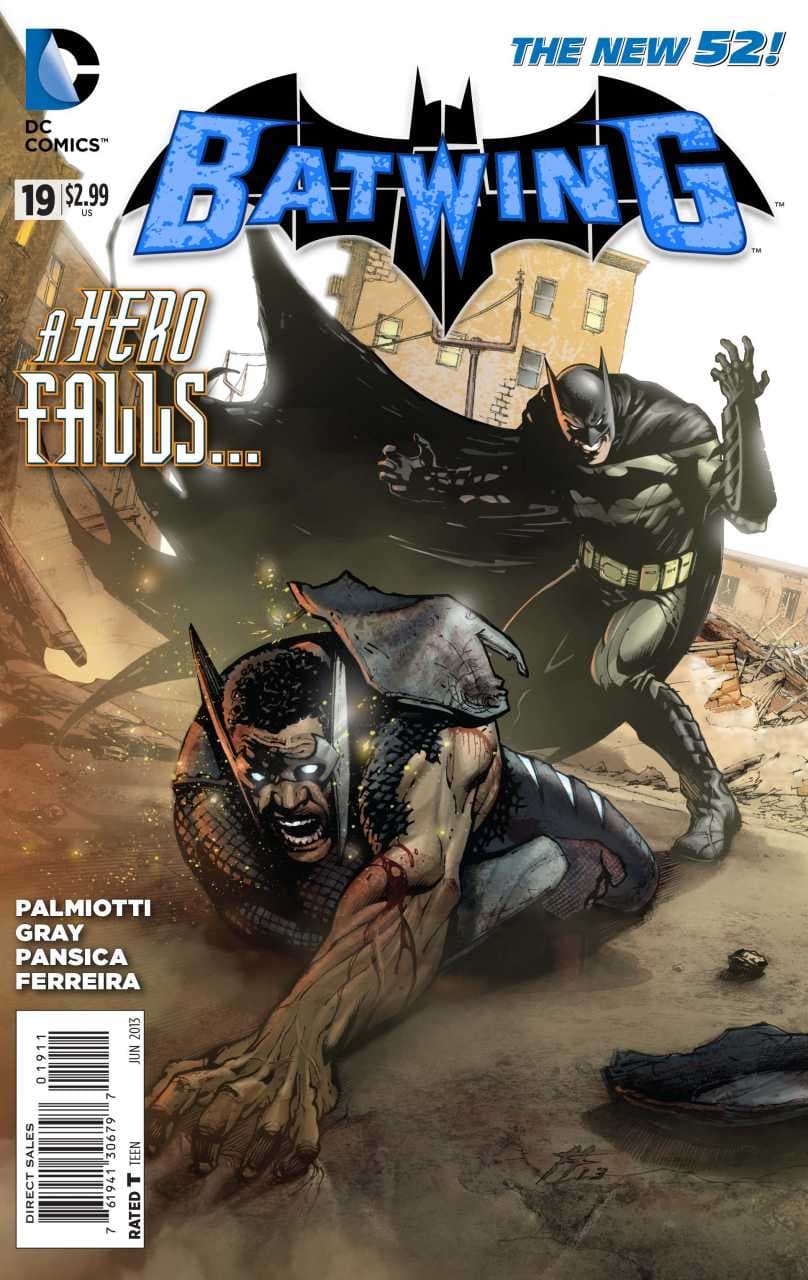 Batwing #19 cover