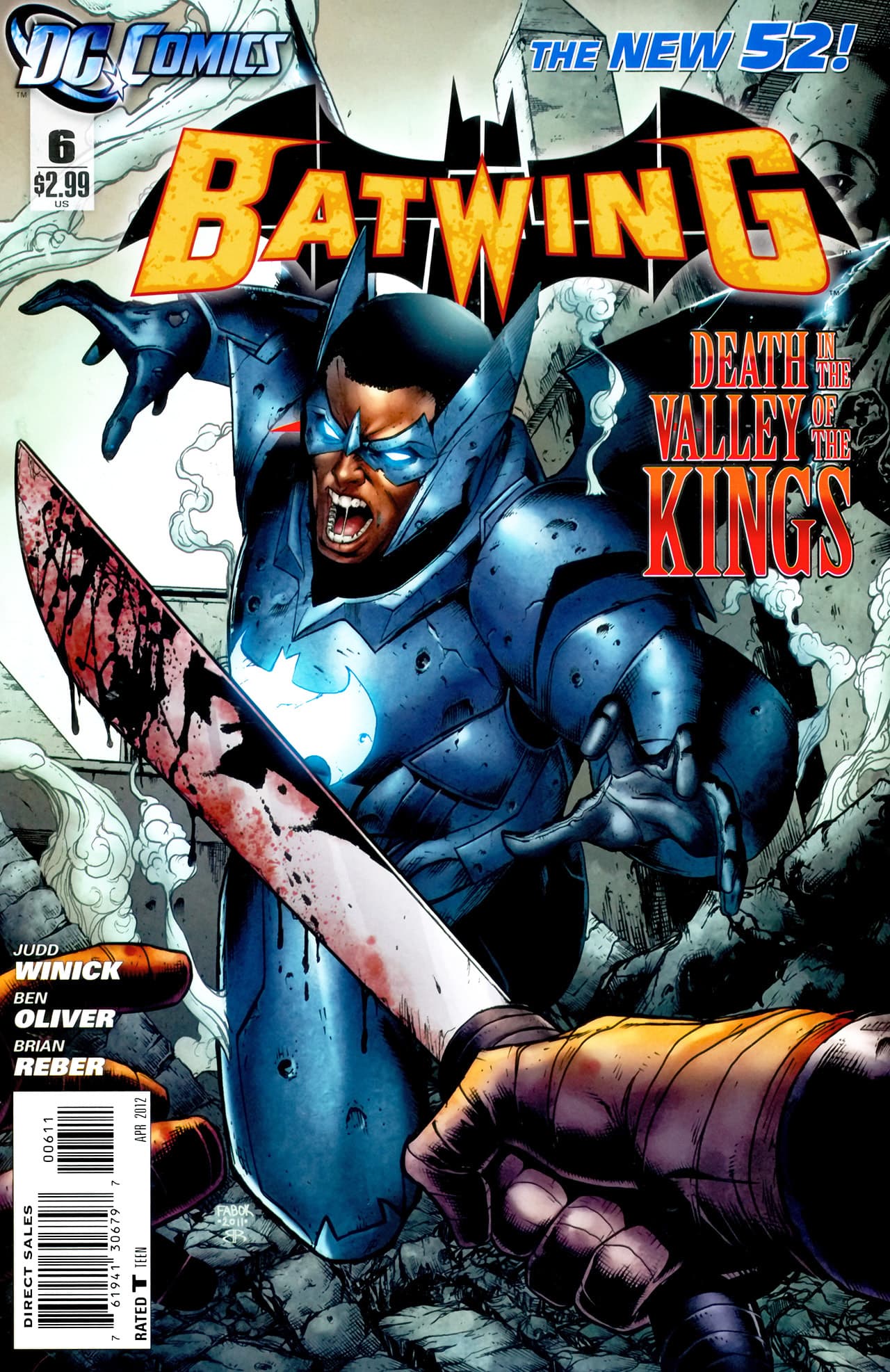Batwing #6 cover