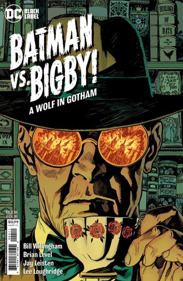 Batman vs. Bigby! A Wolf In Gotham #4 cover