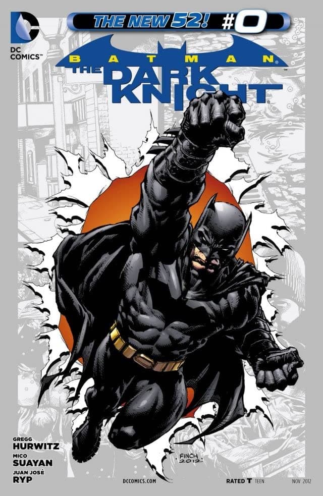 Batman: The Dark Knight #0 cover