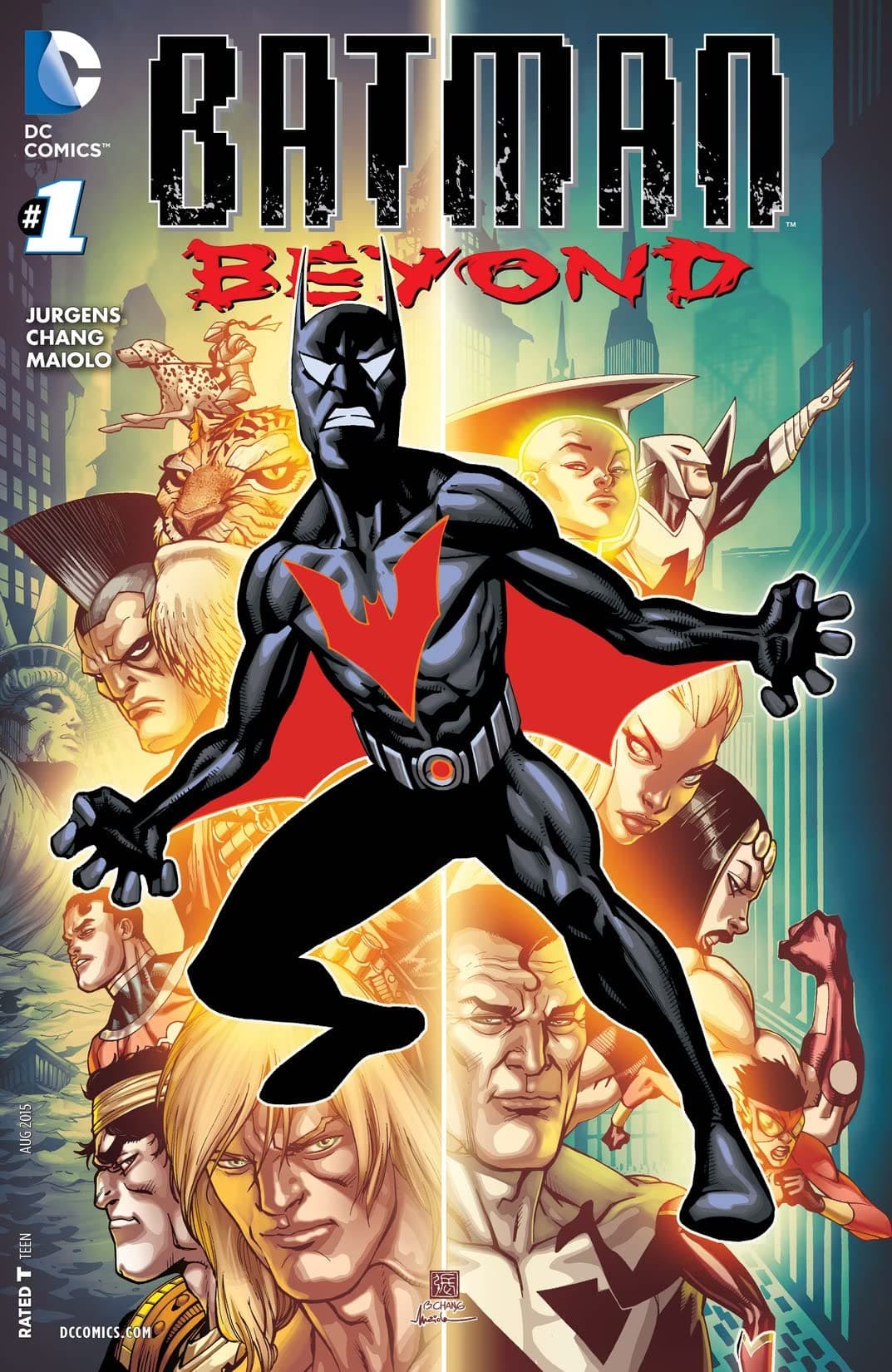 Batman Beyond #1 cover