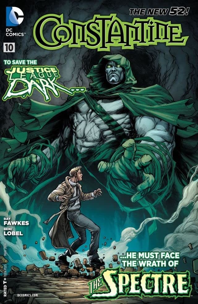 Constantine #10 cover