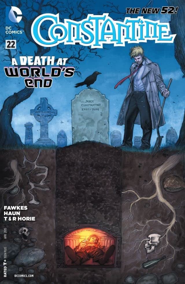 Constantine #22 cover