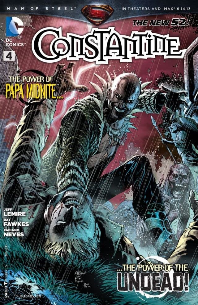 Constantine #4 cover