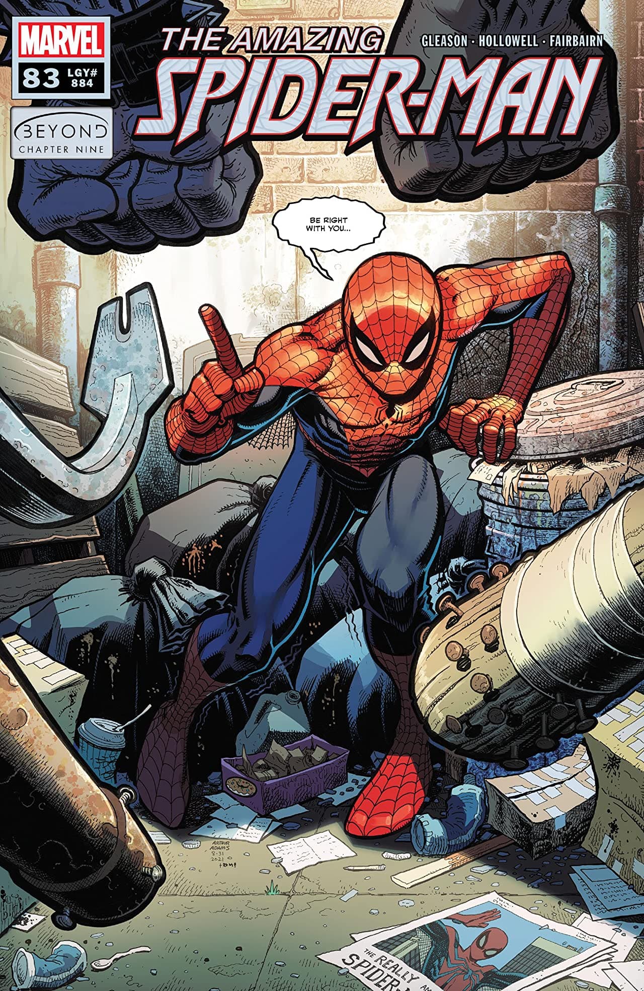 The Amazing Spider-Man #83 cover