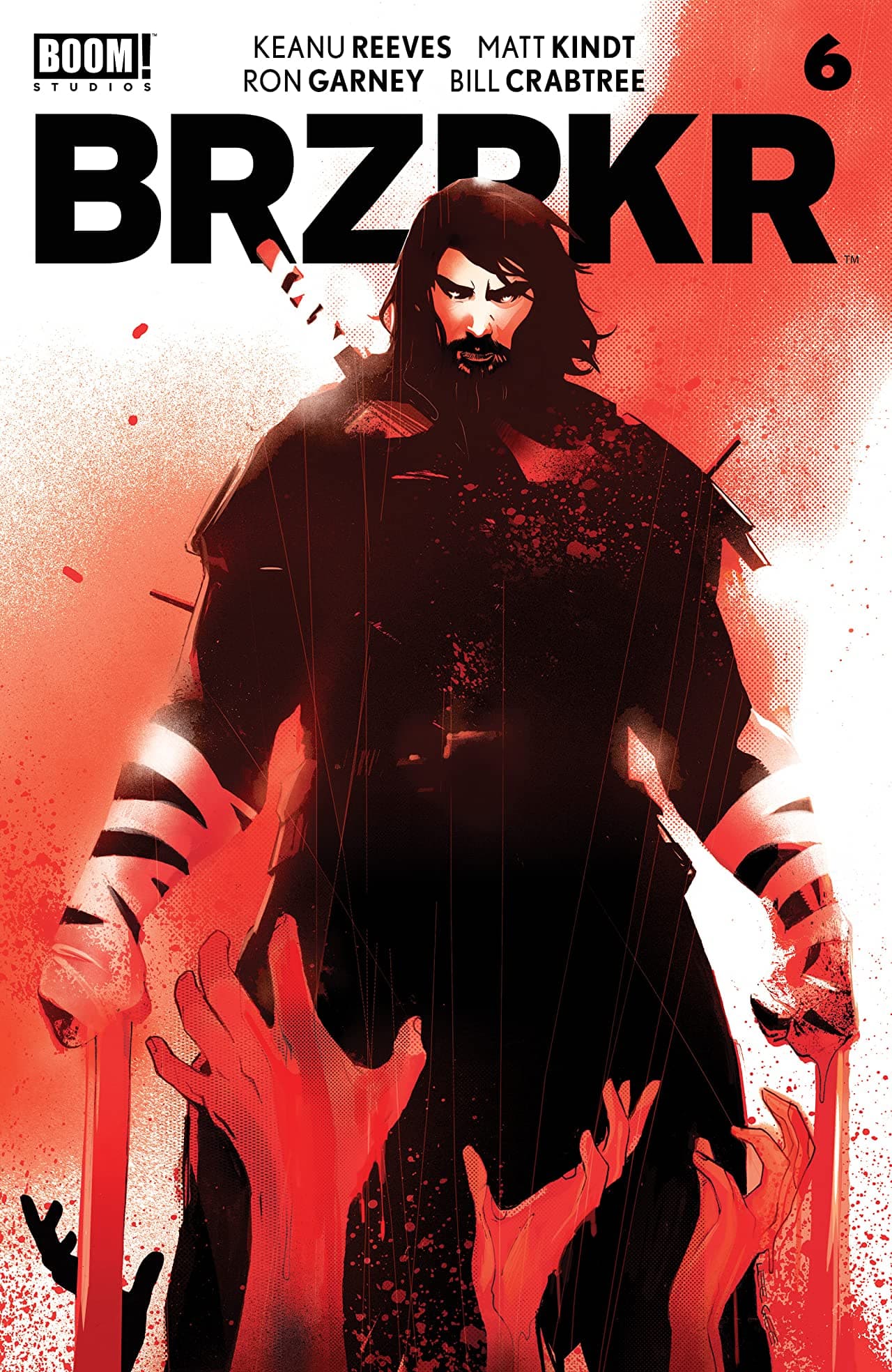 Brzrkr #6 cover