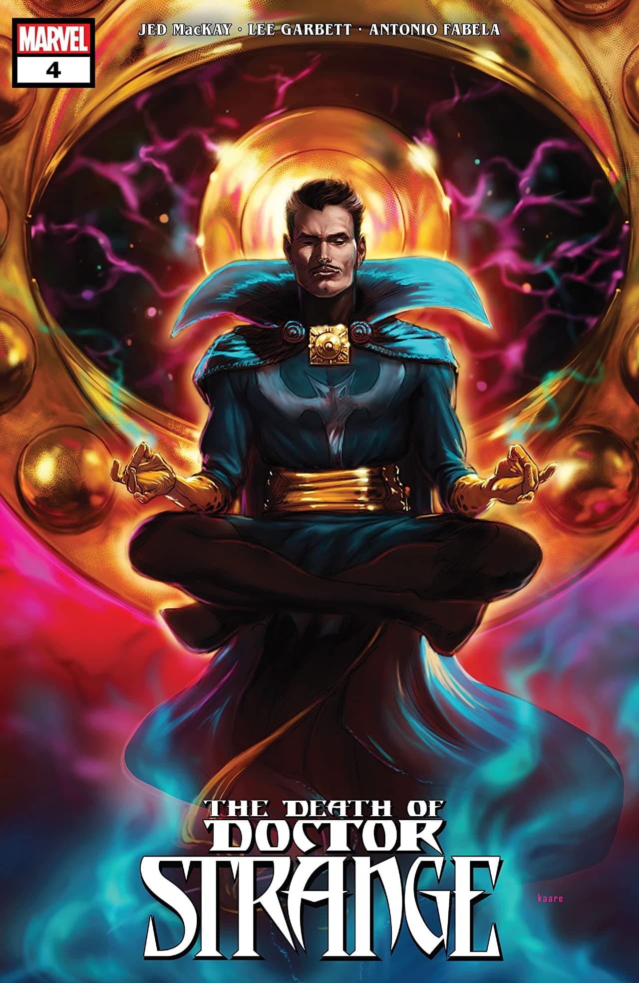 Death of Doctor Strange #4 cover