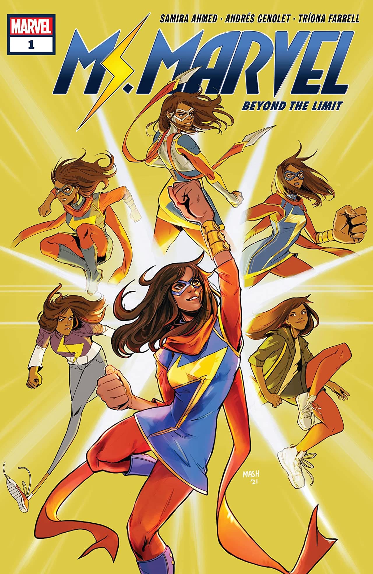 Ms. Marvel: Beyond the Limit #1 cover