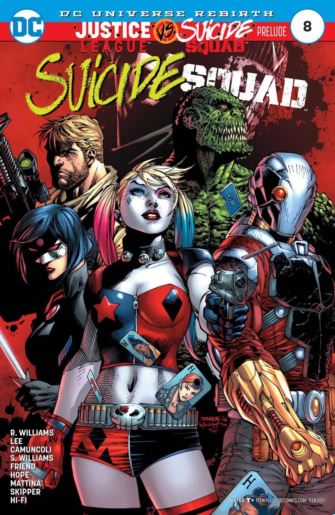 Suicide Squad #8 cover