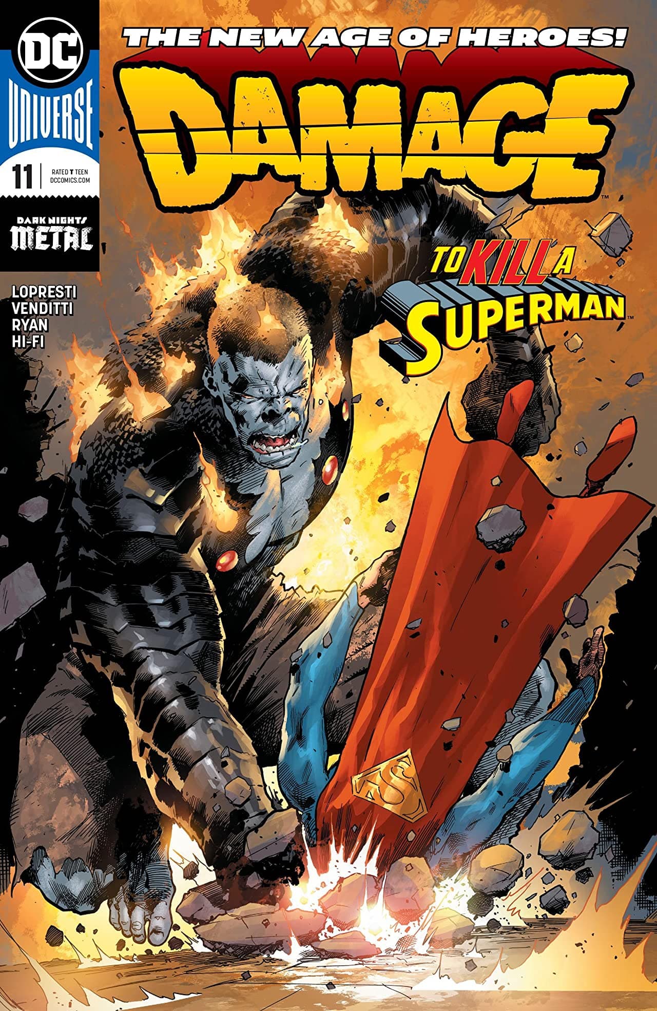 Damage #11 cover