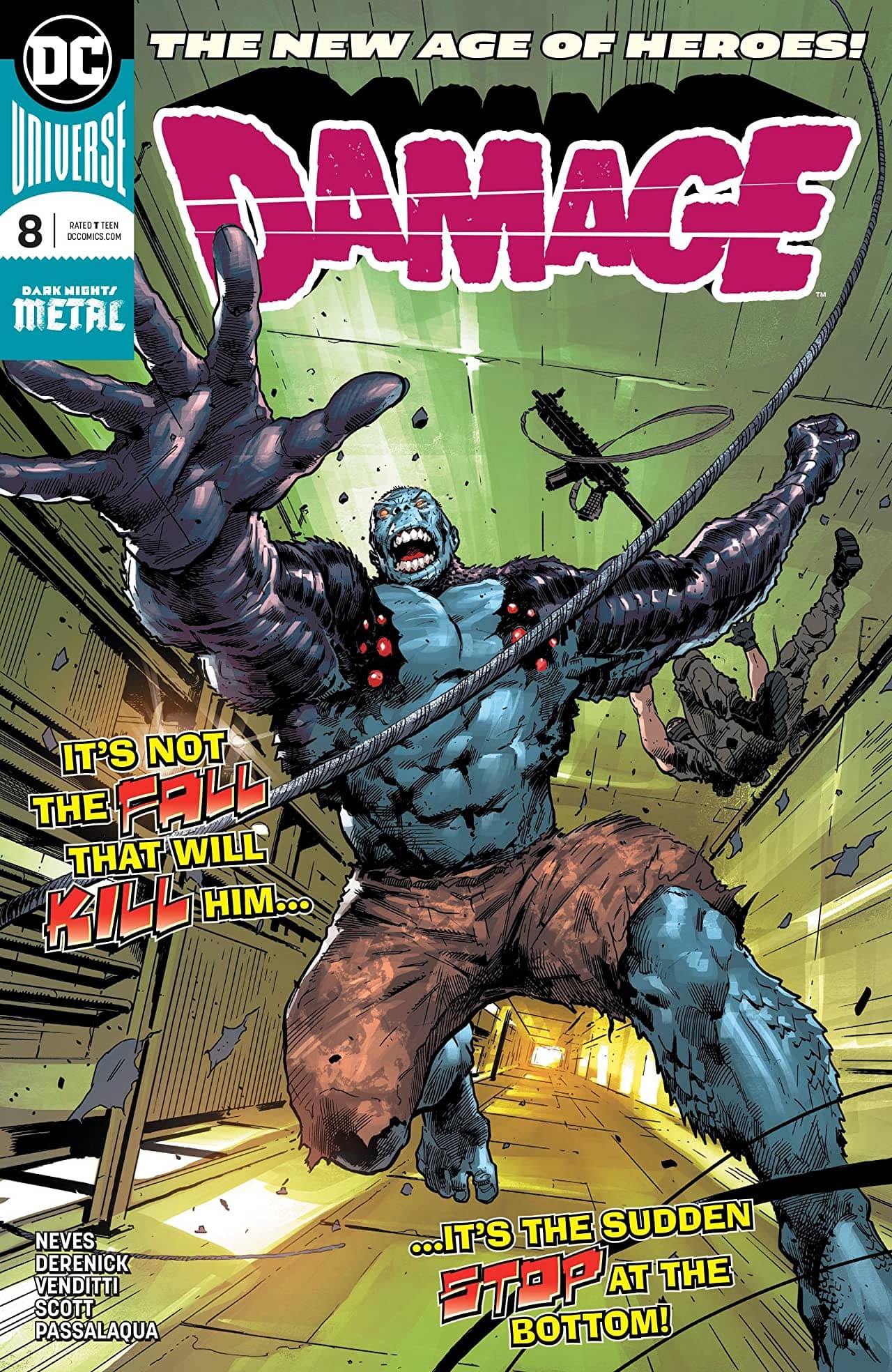 Damage #8 cover