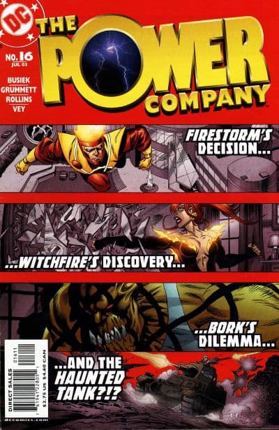 The Power Company #16 cover