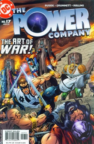 The Power Company #17 cover