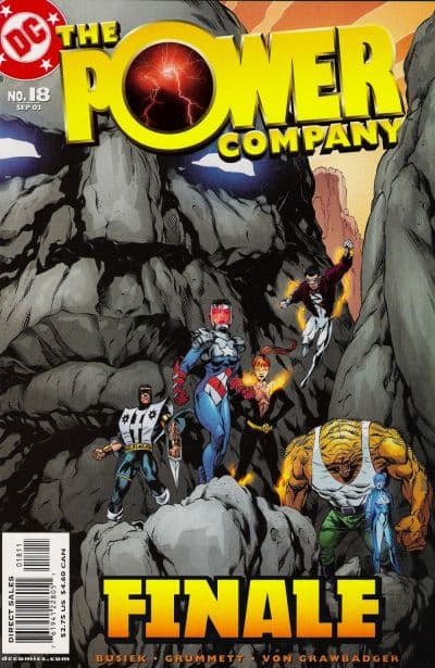 The Power Company #18 cover