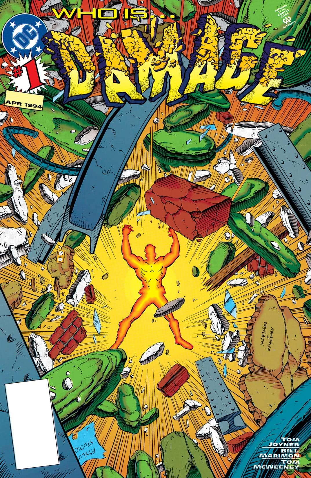 Damage #1 cover