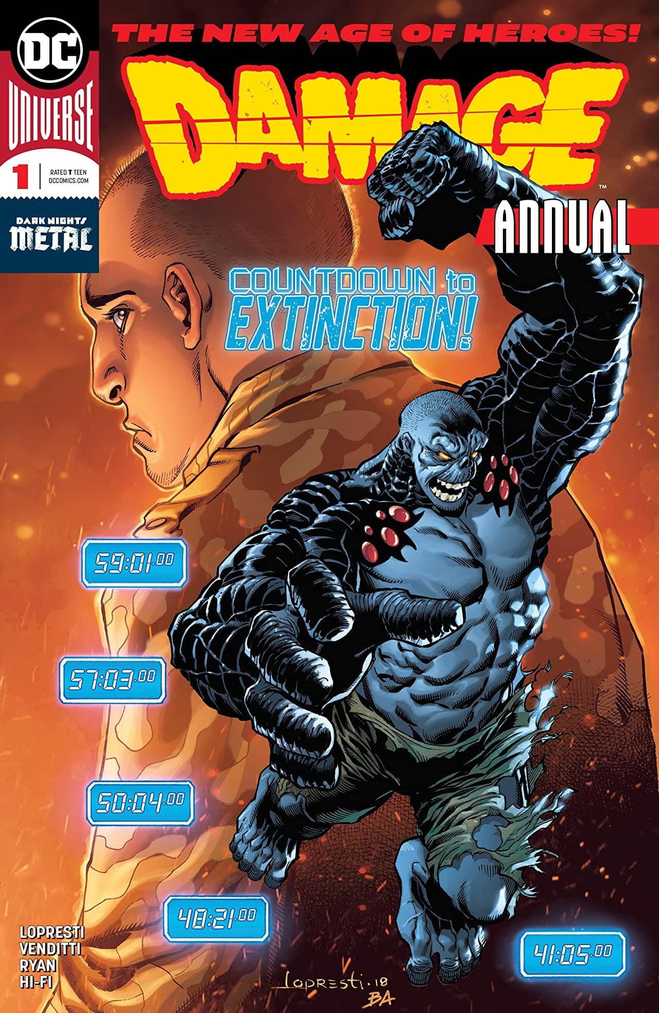 Damage Annual cover — © DC Comics