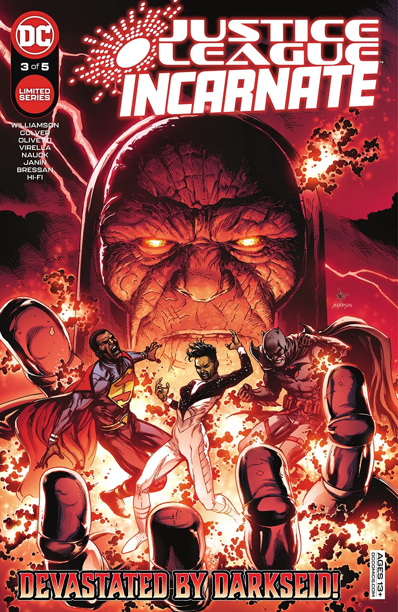 Justice League Incarnate #3 cover