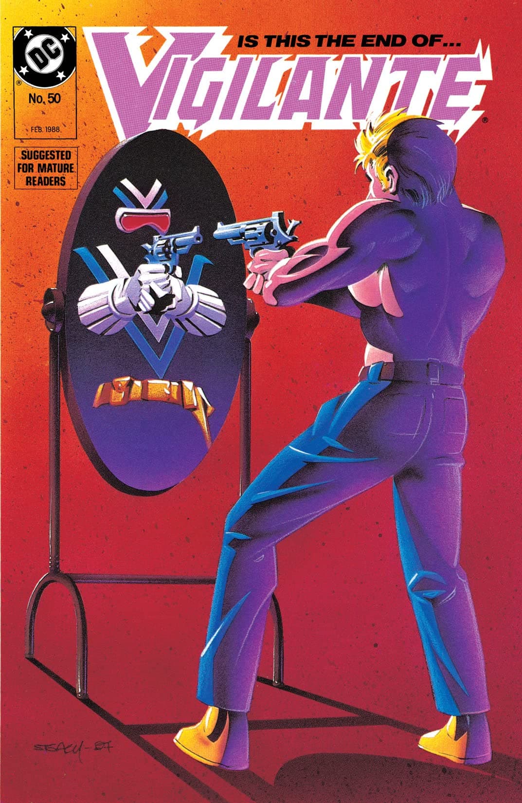 The Vigilante #50 cover