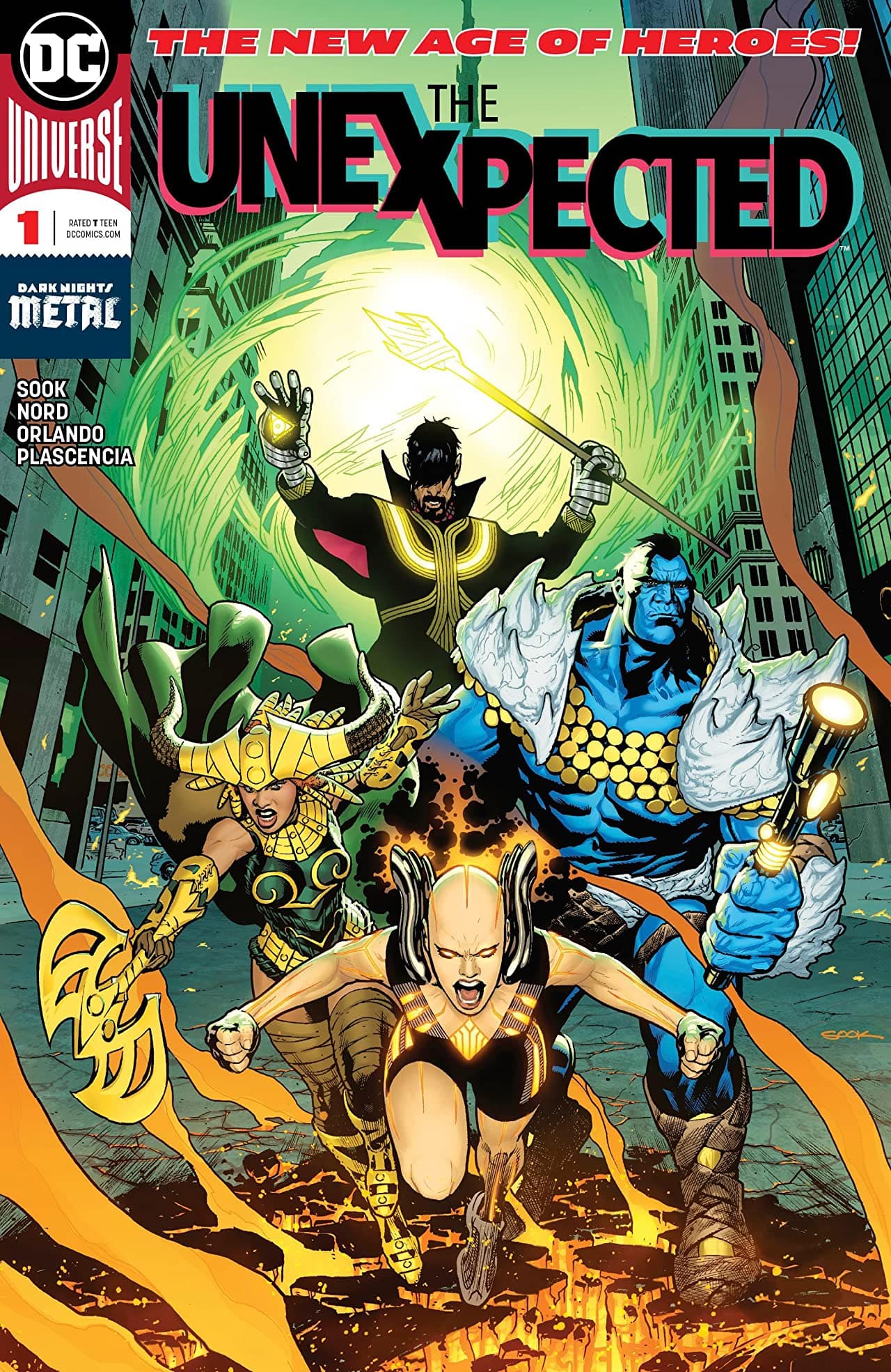 The Unexpected #1 cover
