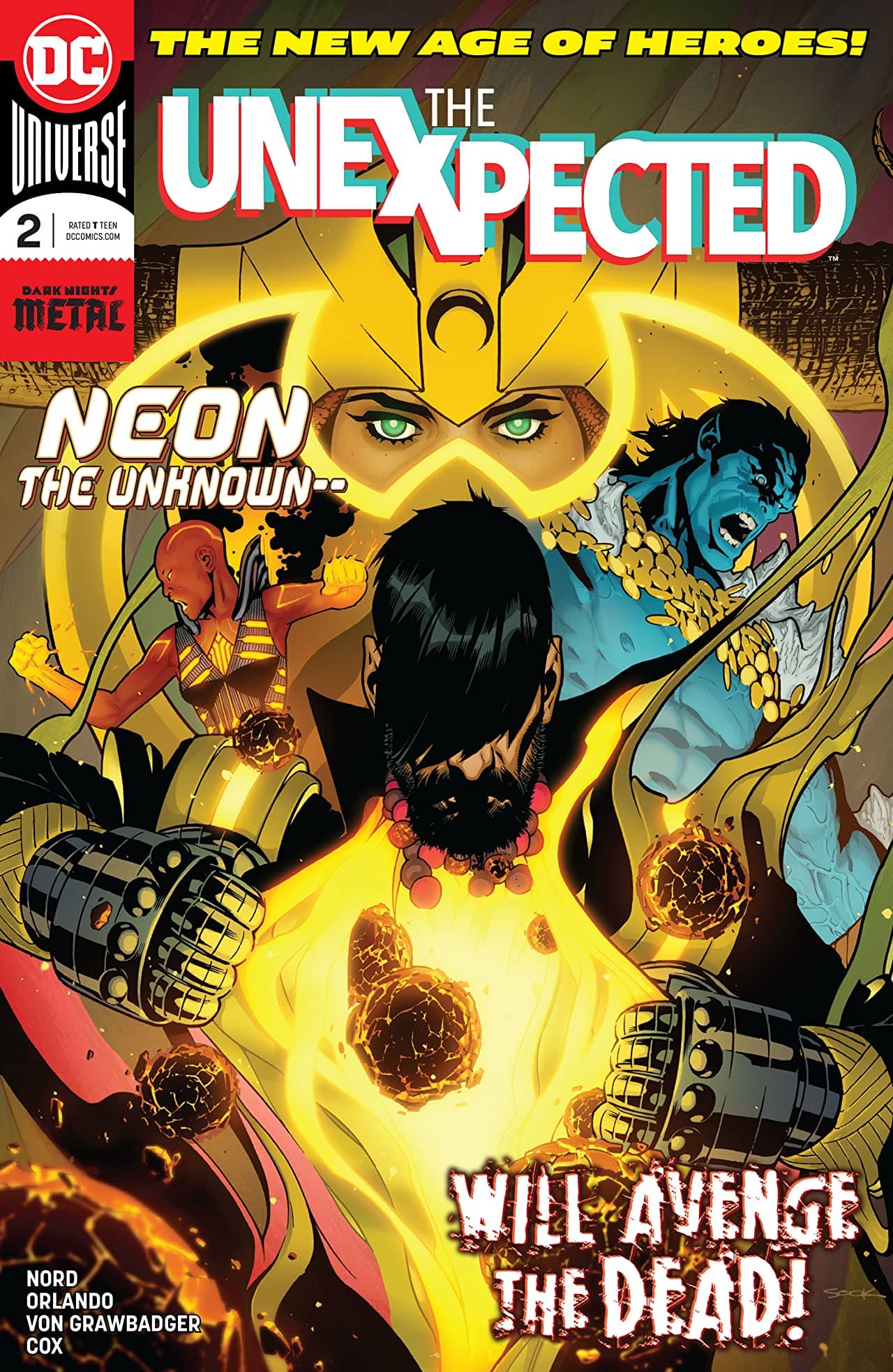 The Unexpected #2 cover