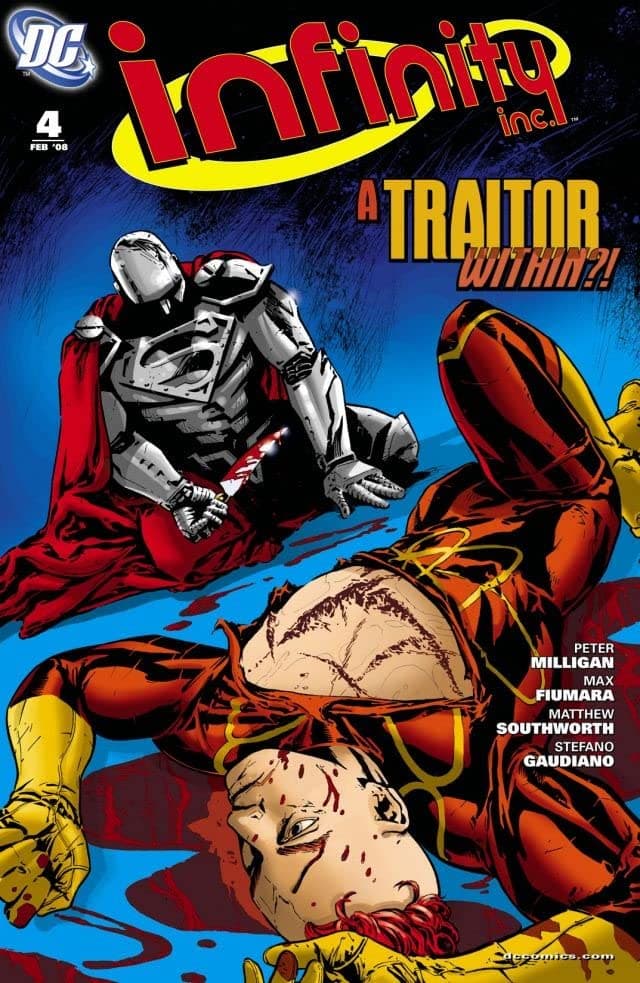 Infinity Inc. #4 cover