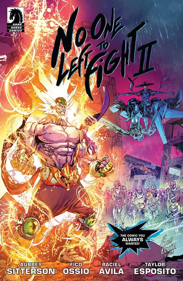 No One Left To Fight II #4 cover