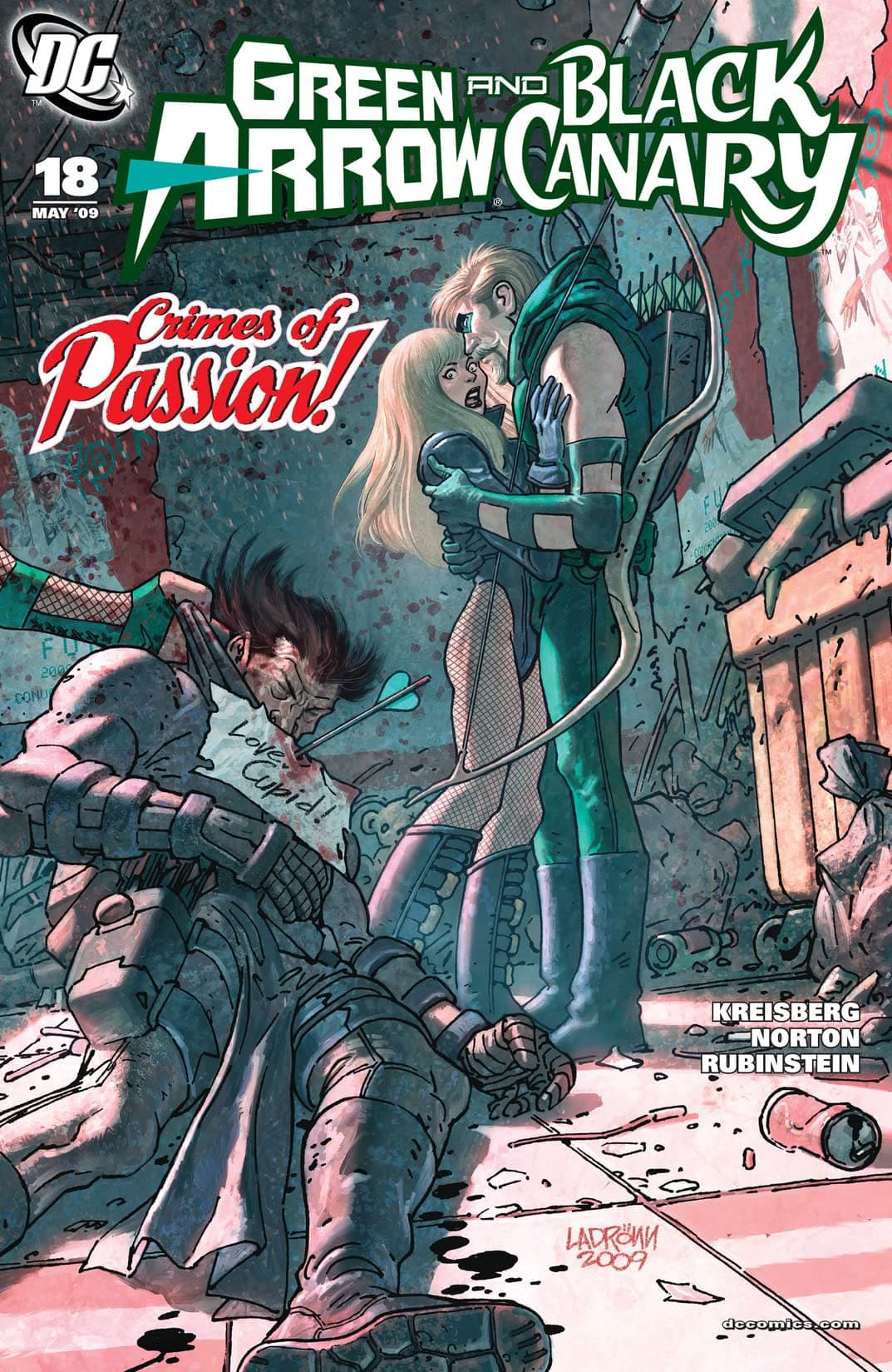 Green Arrow/Black Canary #18 cover
