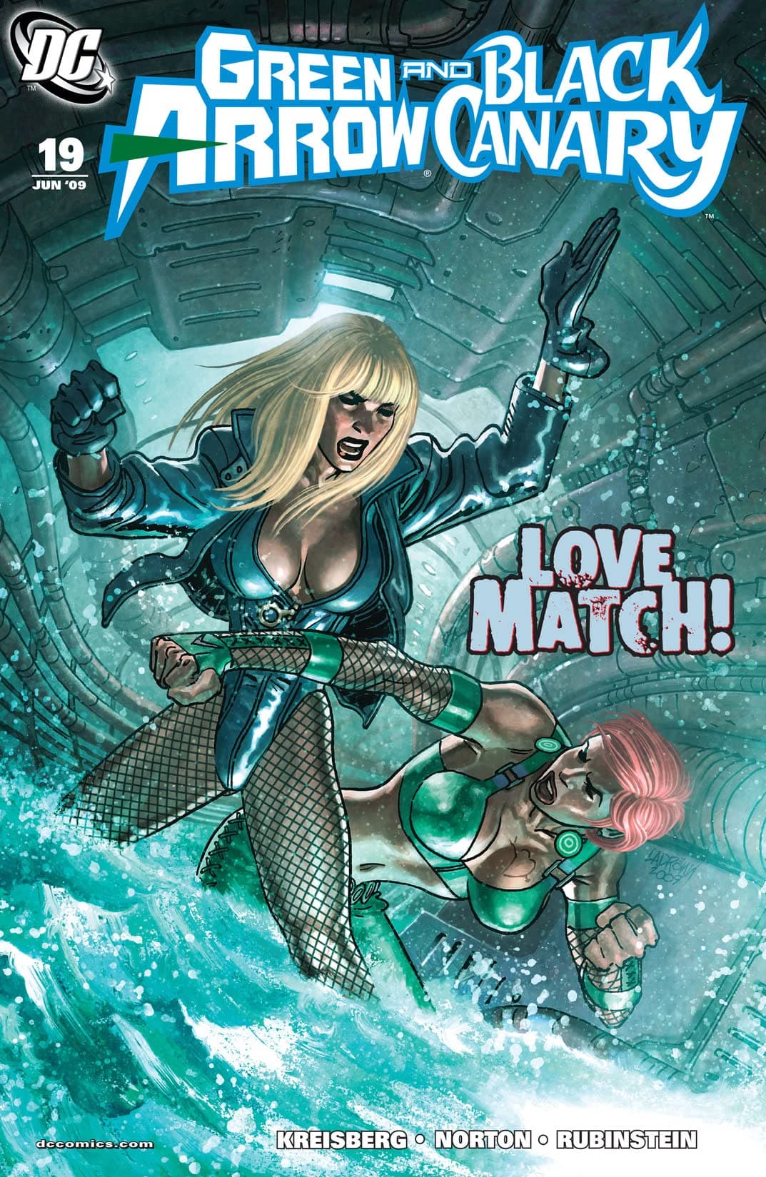 Green Arrow/Black Canary #19 cover