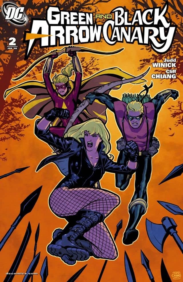 Green Arrow/Black Canary #2 cover