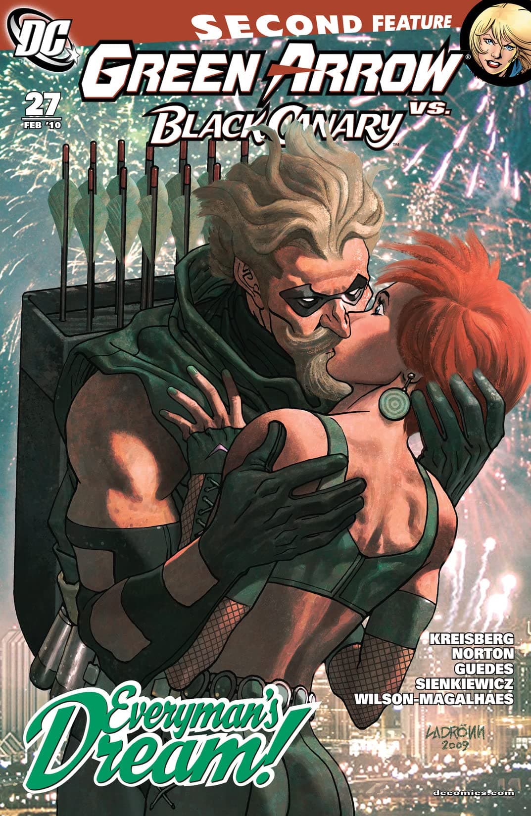 Green Arrow/Black Canary #27 cover