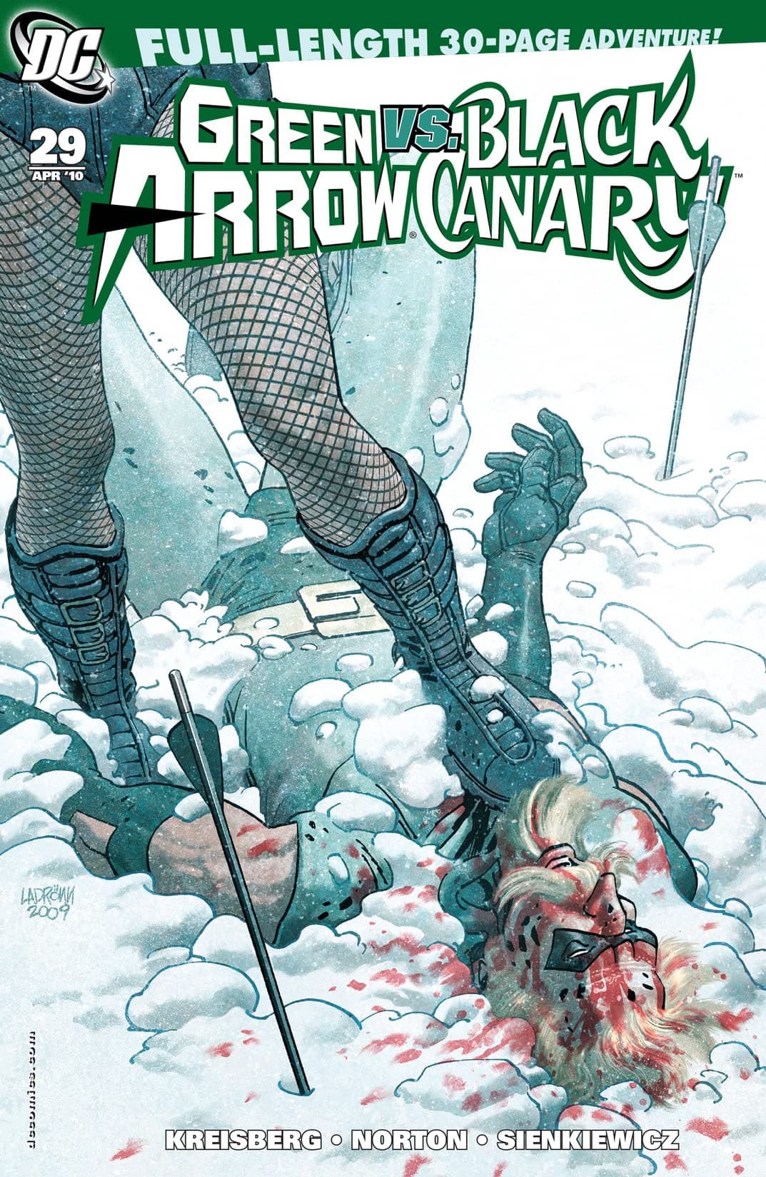 Green Arrow/Black Canary #29 cover