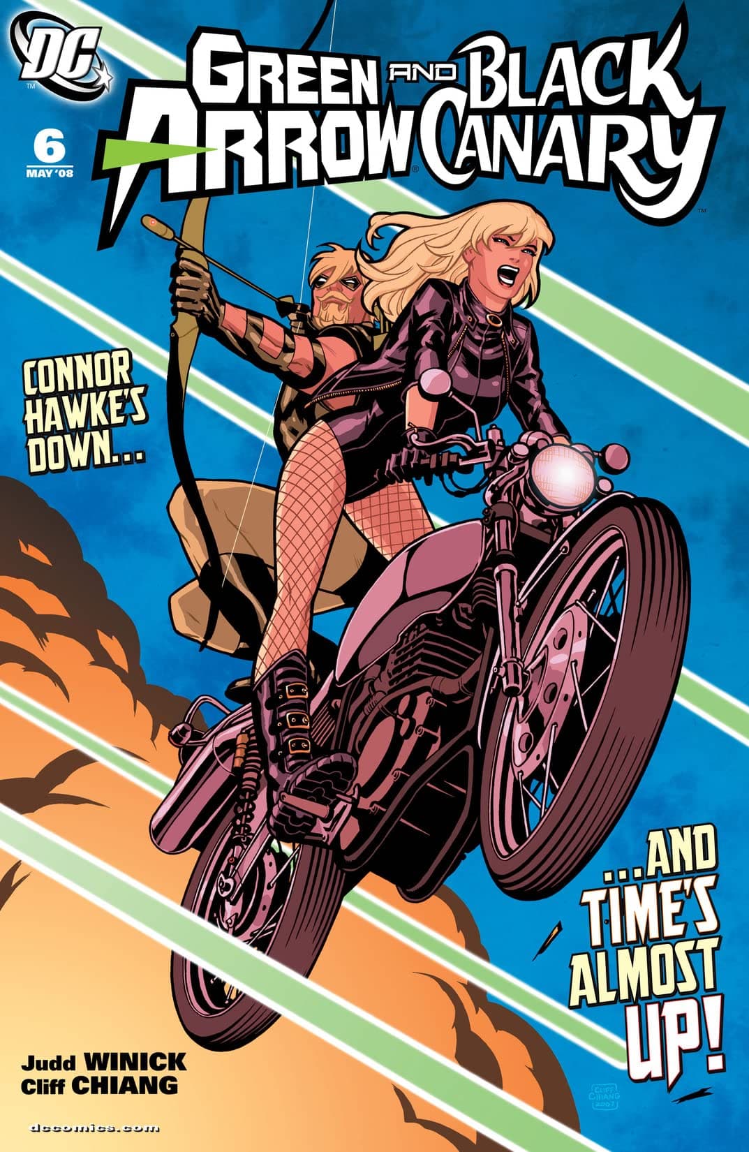 Green Arrow/Black Canary #6 cover