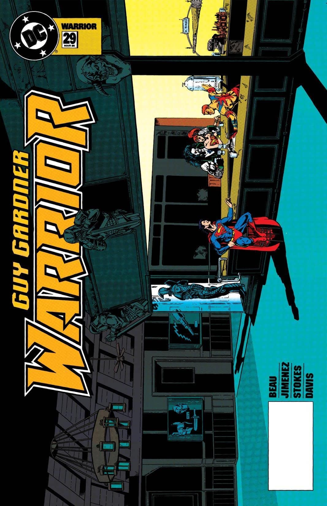 Guy Gardner: Warrior #29 cover