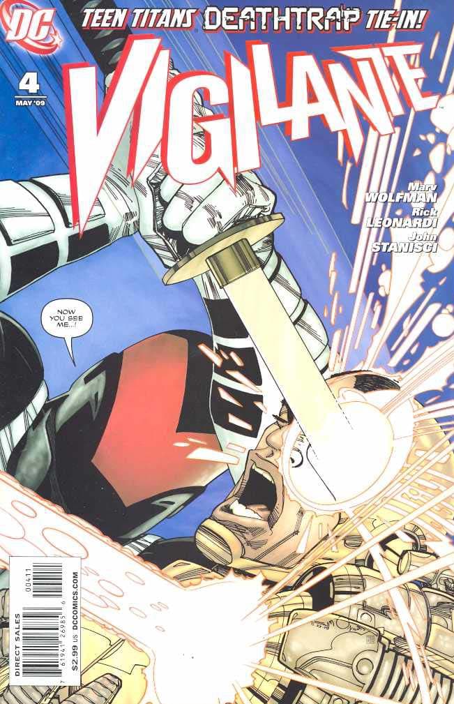 Vigilante #4 cover