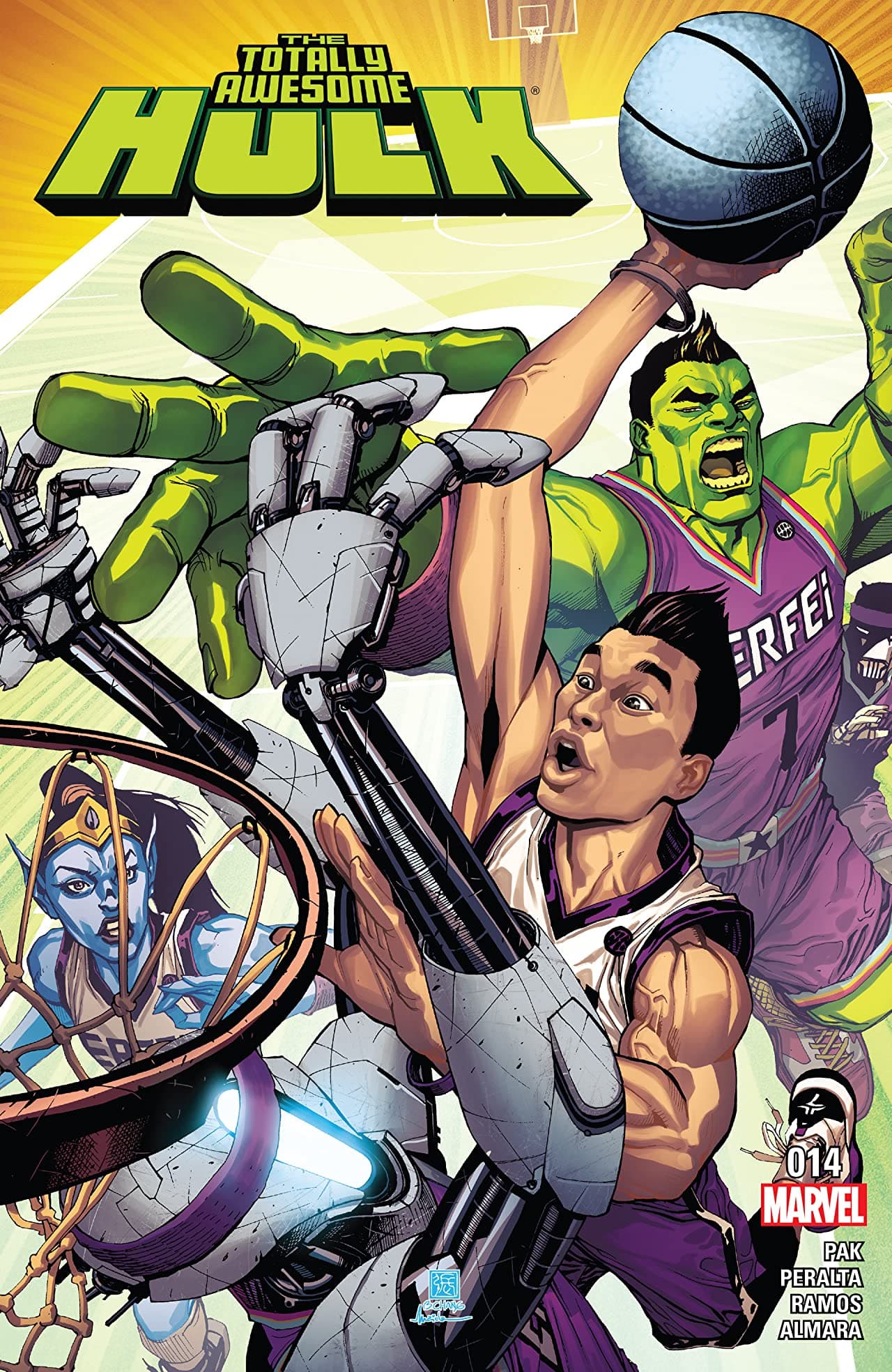 The Totally Awesome Hulk #14 cover