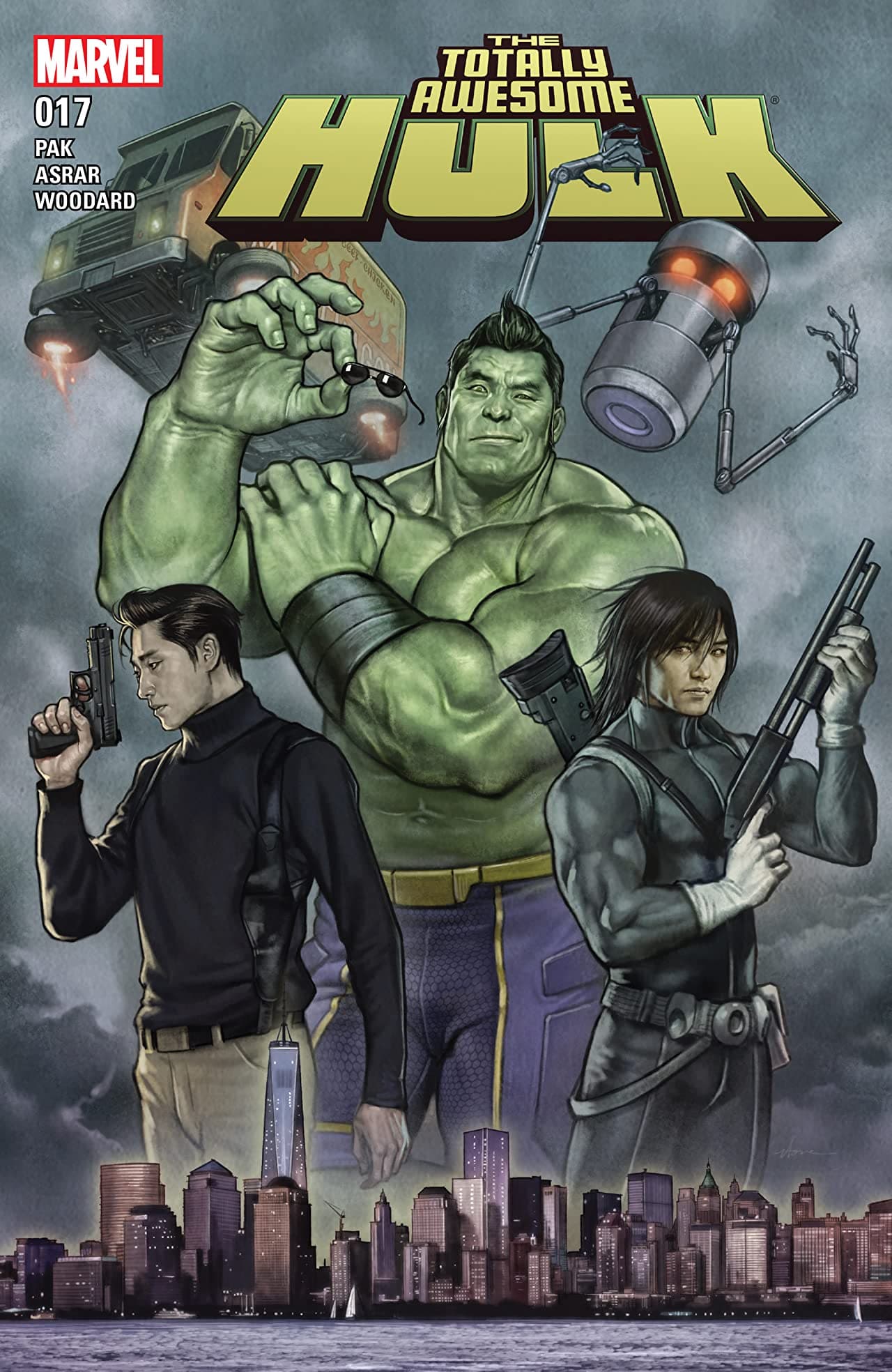 The Totally Awesome Hulk #17 cover