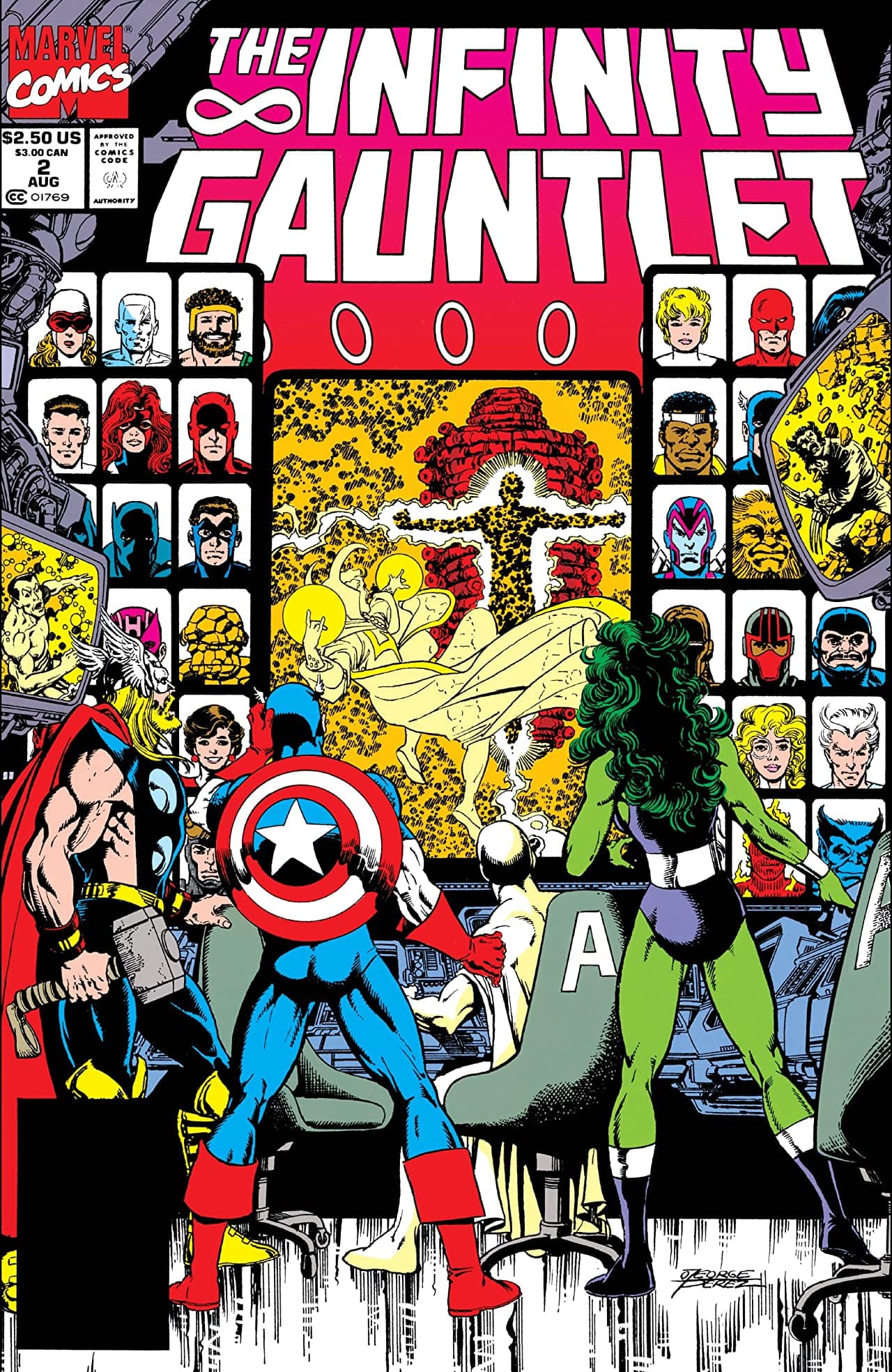 The Infinity Gauntlet #2 cover