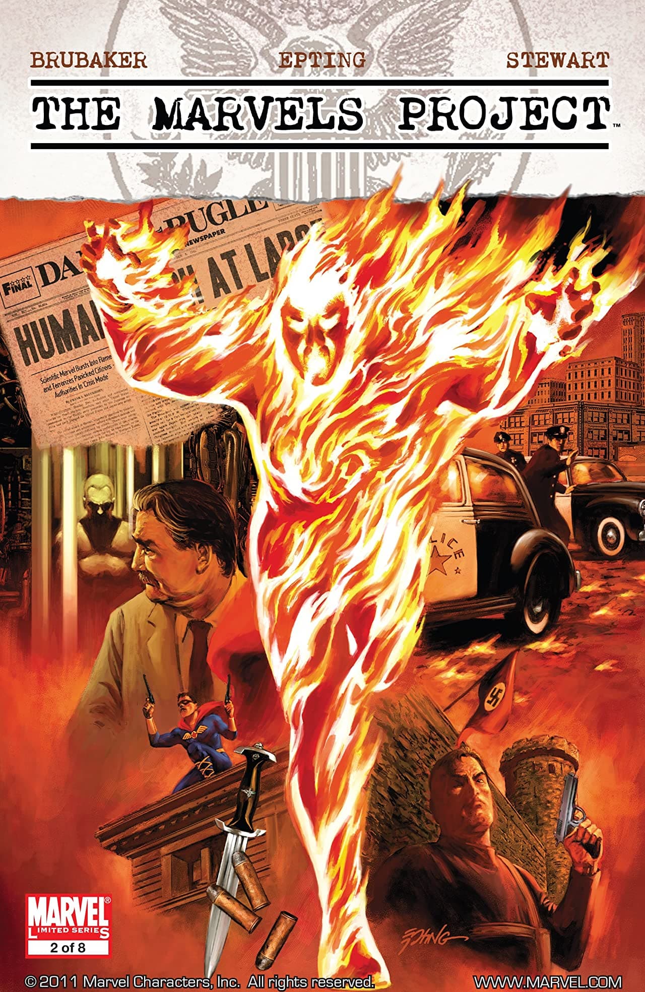 The Marvels Project #2 cover