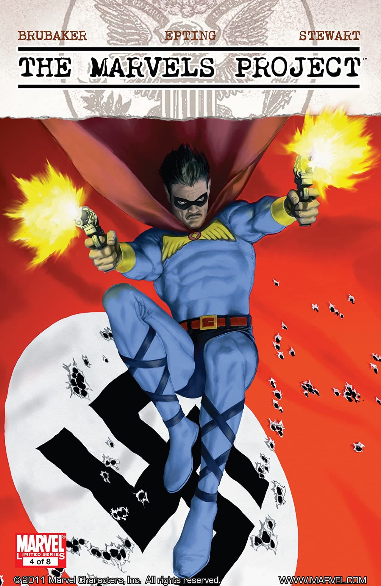 The Marvels Project #4 cover