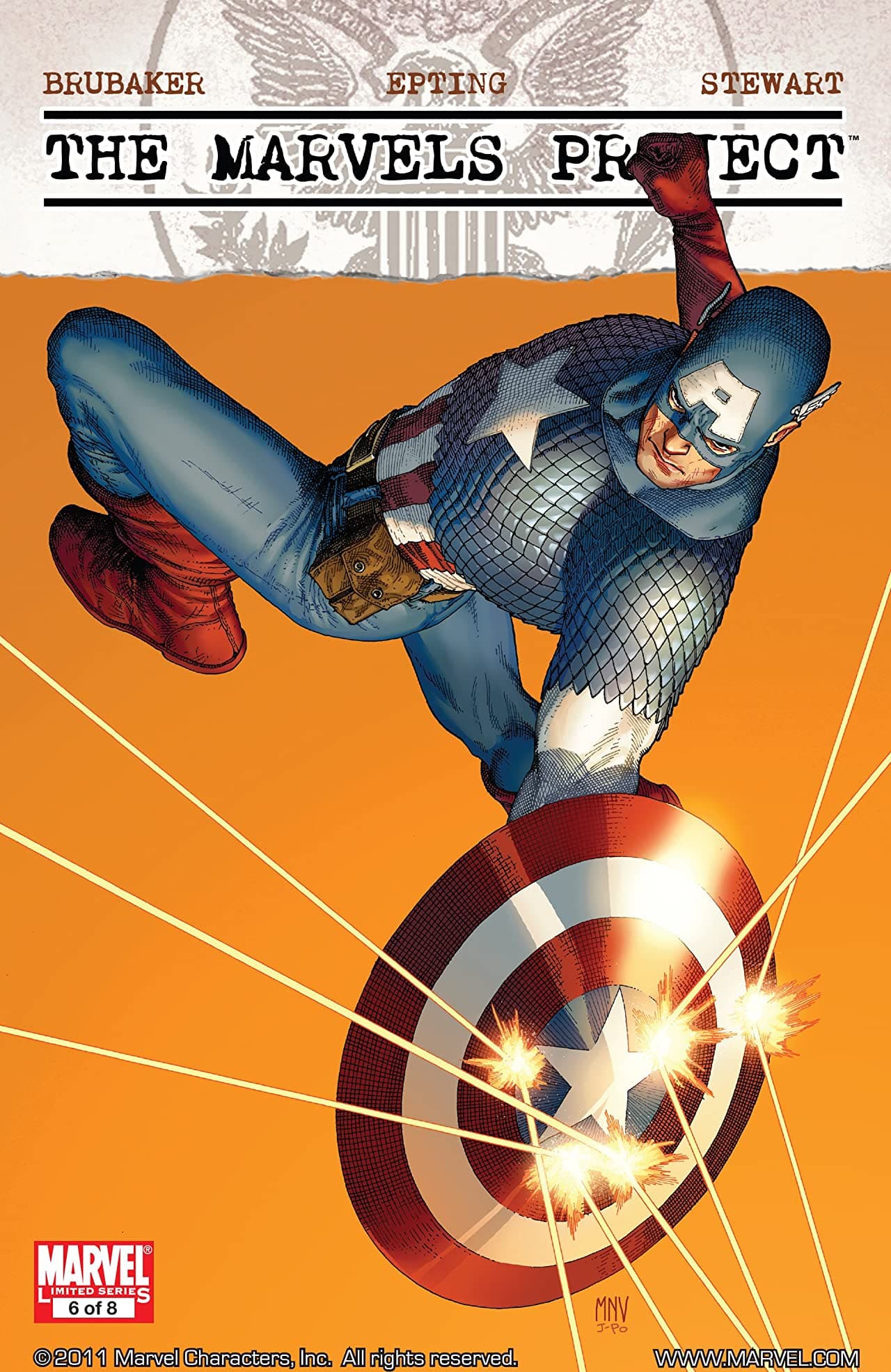 The Marvels Project #6 cover