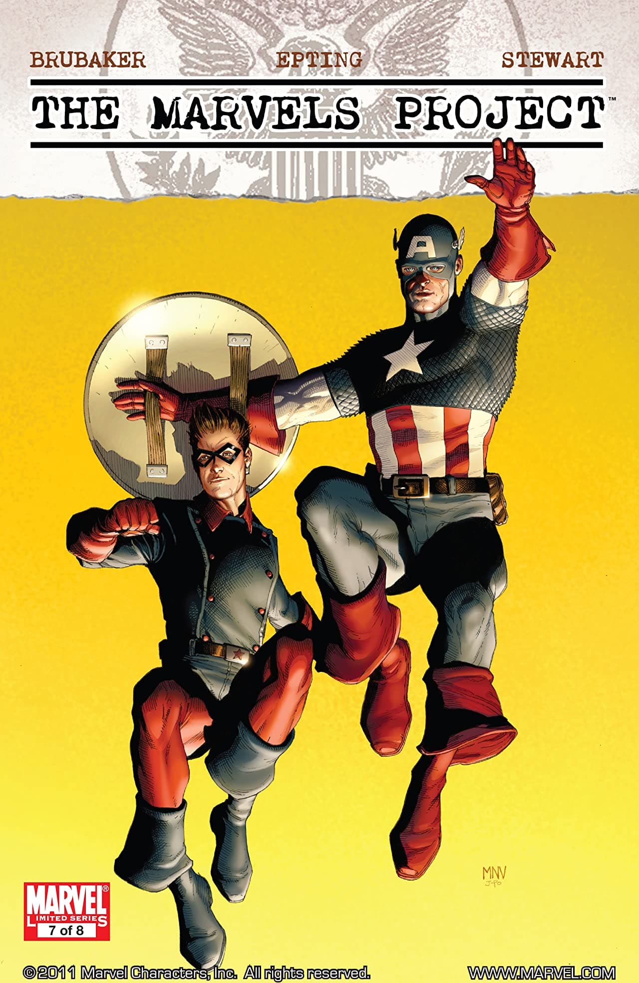 The Marvels Project #7 cover
