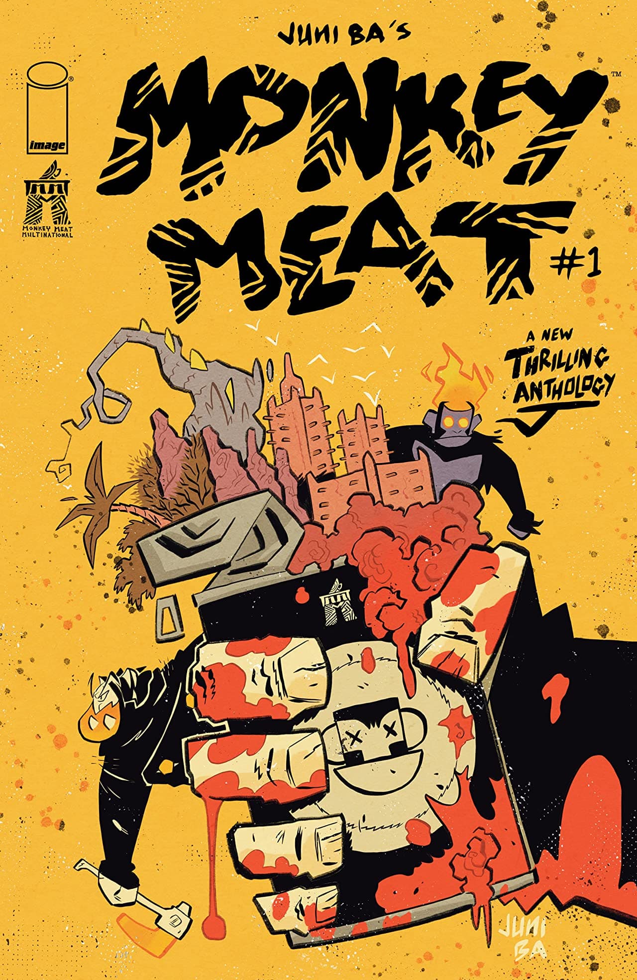 Monkey Meat #1 cover